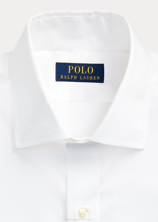 hvid Mænd Ralph Lauren regent custom fit poplin skjorte Z426B819
