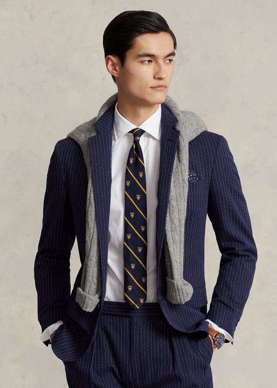 hvid Mænd Ralph Lauren regent slim fit poplin skjorte Z426B783