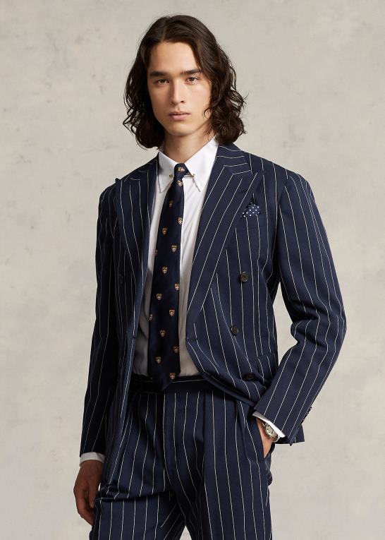 hvid Mænd Ralph Lauren slim fit poplin skjorte Z426B651