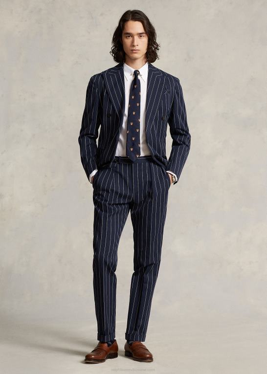 hvid Mænd Ralph Lauren slim fit poplin skjorte Z426B651