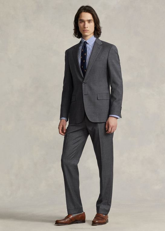 kobolt blå/hvid Mænd Ralph Lauren Regent slim fit stribet poplinskjorte Z426B8619