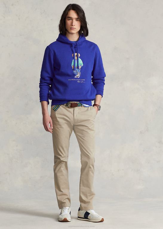 arv royal Mænd Ralph Lauren polo bear fleece hættetrøje Z426B8598