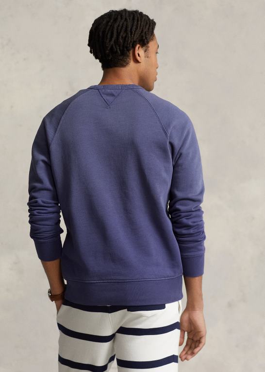 bådehus flåde Mænd Ralph Lauren beklædningsfarvet fleece sweatshirt Z426B1090