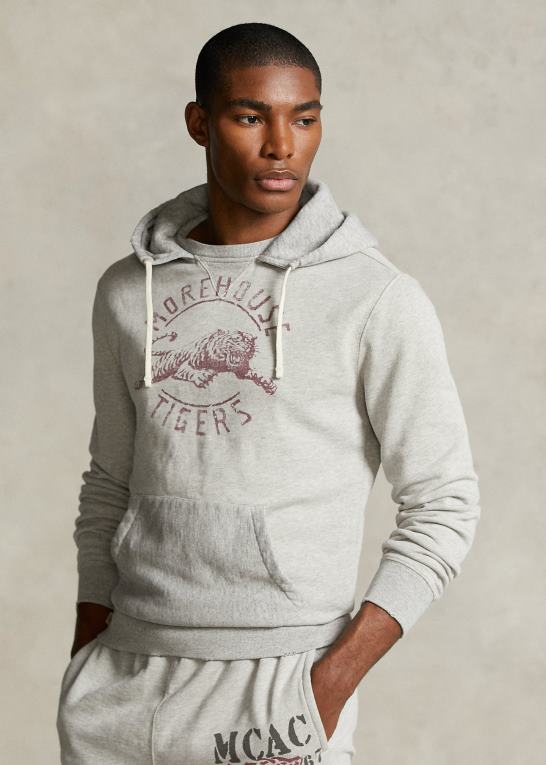 brooklyn lyng Mænd Ralph Lauren morehouse-kollektionen hættetrøje Z426B1038