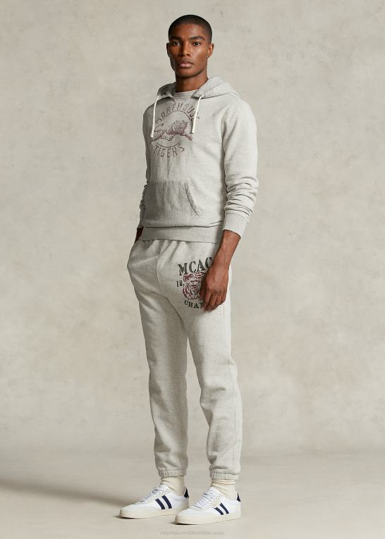 brooklyn lyng Mænd Ralph Lauren morehouse-kollektionen hættetrøje Z426B1038