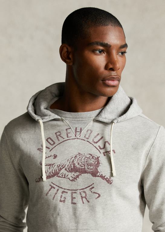 brooklyn lyng Mænd Ralph Lauren morehouse-kollektionen hættetrøje Z426B1038