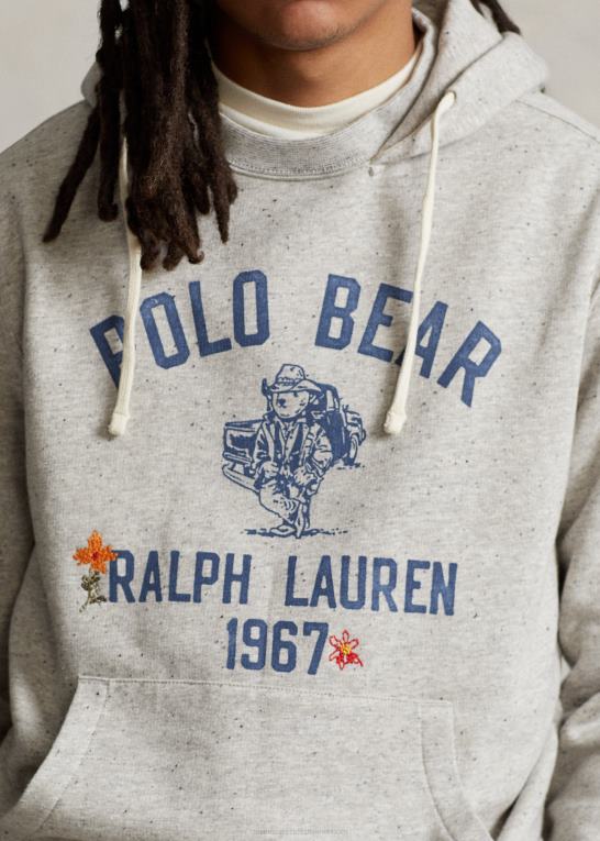 brooklyn lyng Mænd Ralph Lauren polo bear fleece hættetrøje Z426B8484