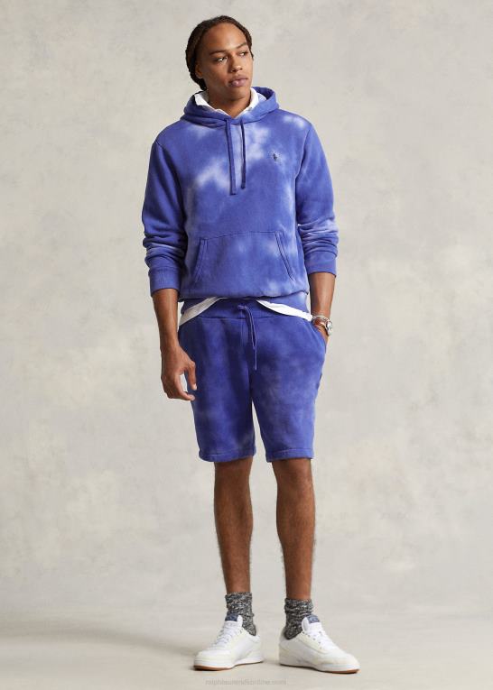 city ​​royal multi Mænd Ralph Lauren tie-dye fleece hættetrøje Z426B1257