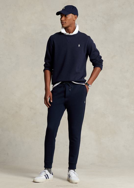 flyverflåde Mænd Ralph Lauren dobbeltstrikket sweatshirt Z426B867