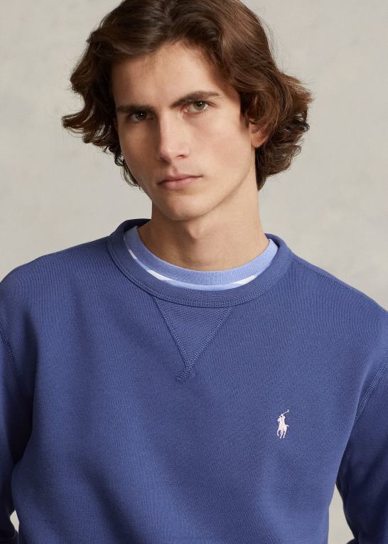gammel kgl Mænd Ralph Lauren rl fleece sweatshirten Z426B334