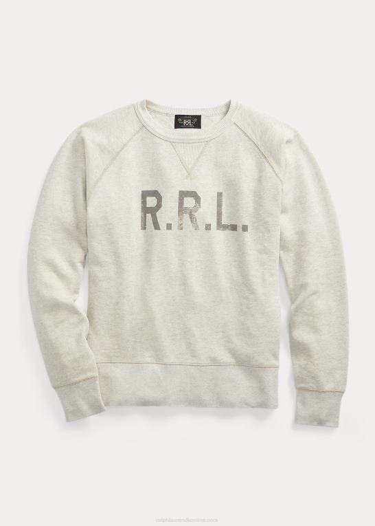 havregryn lyng Mænd Ralph Lauren fleece sweatshirt med logo Z426B1755