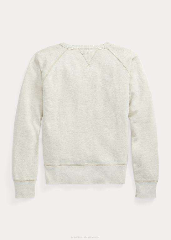 havregryn lyng Mænd Ralph Lauren fleece sweatshirt med logo Z426B1755