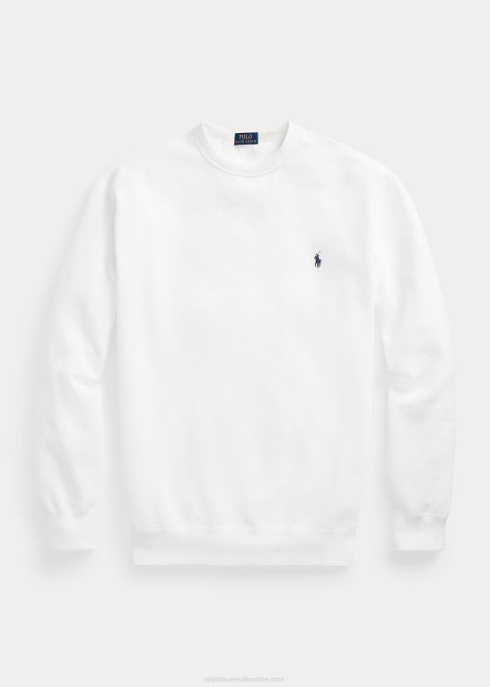 hvid Mænd Ralph Lauren rl fleece sweatshirten Z426B1591