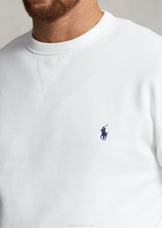 hvid Mænd Ralph Lauren rl fleece sweatshirten Z426B1591
