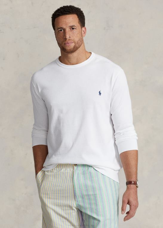 hvid Mænd Ralph Lauren spa frotté sweatshirt Z426B1320