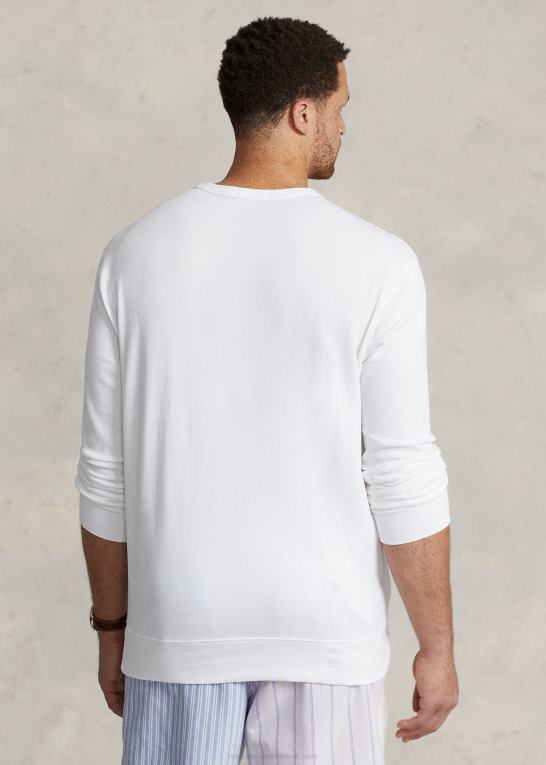 hvid Mænd Ralph Lauren spa frotté sweatshirt Z426B1320