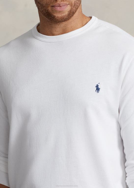 hvid Mænd Ralph Lauren spa frotté sweatshirt Z426B1320
