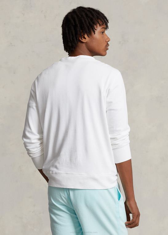 hvid Mænd Ralph Lauren spa frotté sweatshirt Z426B439