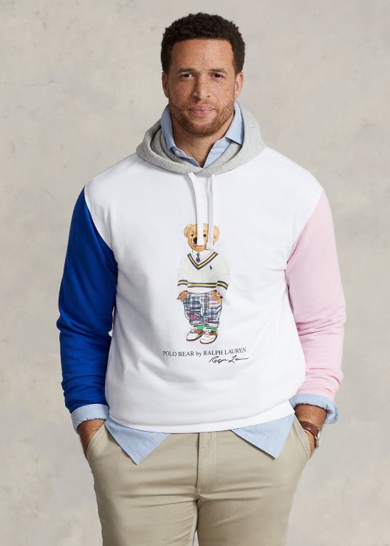 hvid bjørn Mænd Ralph Lauren polo bear fleece hættetrøje Z426B1646