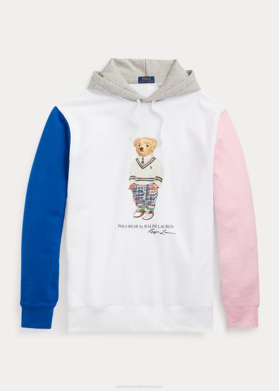 hvid bjørn Mænd Ralph Lauren polo bear fleece hættetrøje Z426B1646