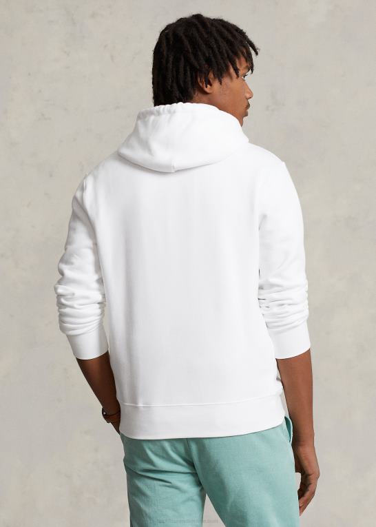 hvid fiskebjørn Mænd Ralph Lauren polo bear fleece hættetrøje Z426B1107