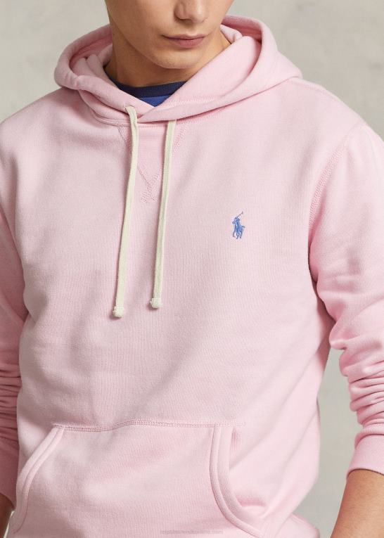 karmel pink Mænd Ralph Lauren rl fleece hættetrøjen Z426B403