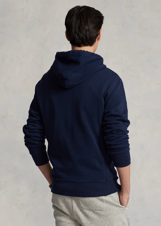krydstogtflåde Mænd Ralph Lauren fleece grafisk hættetrøje Z426B8437