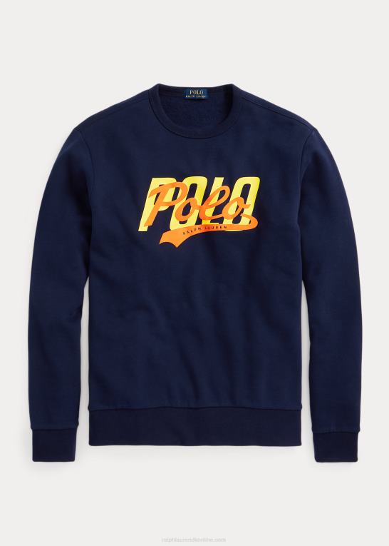 krydstogtflåde Mænd Ralph Lauren fleece sweatshirt med logo Z426B1185