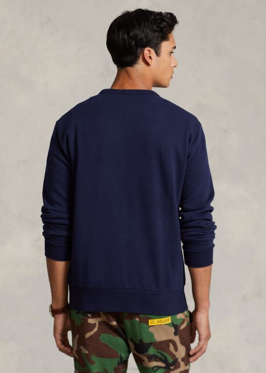 krydstogtflåde Mænd Ralph Lauren fleece sweatshirt med logo Z426B1185