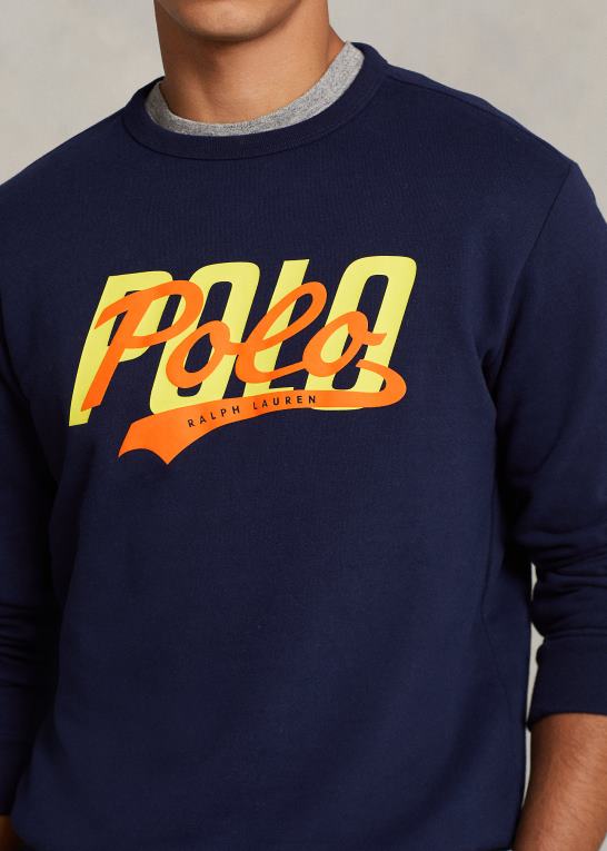 krydstogtflåde Mænd Ralph Lauren fleece sweatshirt med logo Z426B1185