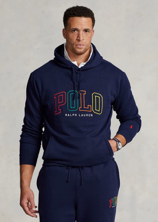 krydstogtflåde Mænd Ralph Lauren rl fleece logo hættetrøjen Z426B1632