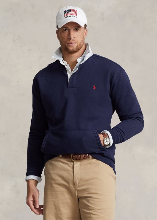 krydstogtflåde Mænd Ralph Lauren rl fleece rugby sweatshirt Z426B1399