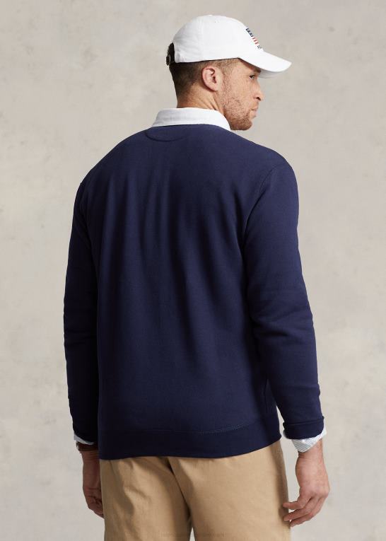 krydstogtflåde Mænd Ralph Lauren rl fleece rugby sweatshirt Z426B1399