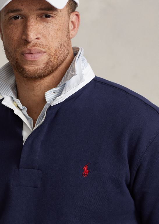krydstogtflåde Mænd Ralph Lauren rl fleece rugby sweatshirt Z426B1399