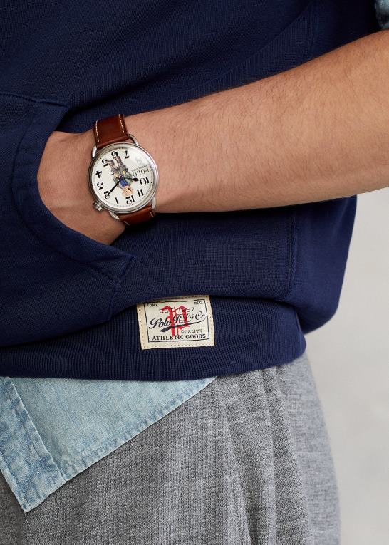 krydstogtflåde Mænd Ralph Lauren tøj-farvet fleece hættetrøje Z426B631