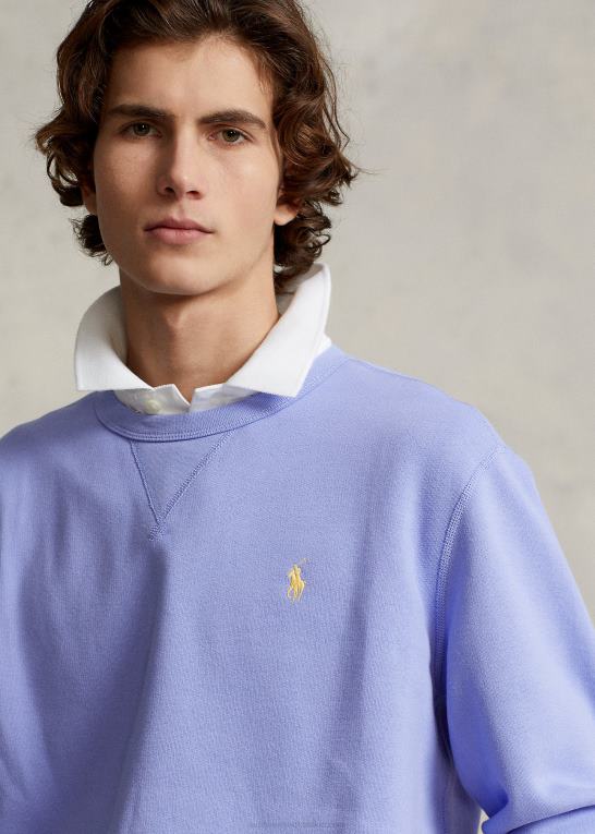 lafayette blå Mænd Ralph Lauren rl fleece sweatshirten Z426B333