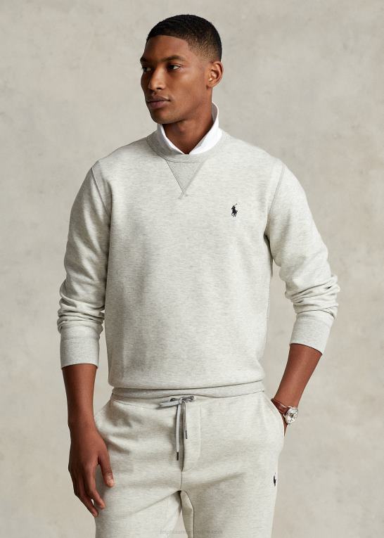 let sportslyng Mænd Ralph Lauren dobbeltstrikket sweatshirt Z426B868