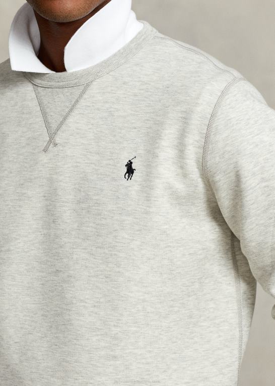 let sportslyng Mænd Ralph Lauren dobbeltstrikket sweatshirt Z426B868