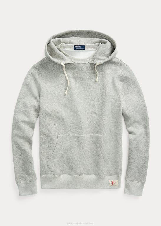 loftlyng Mænd Ralph Lauren tøj-farvet fleece hættetrøje Z426B630