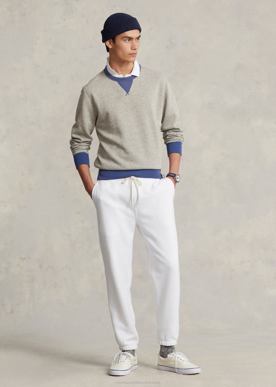 loftlyng/gammel kgl Mænd Ralph Lauren tofarvet fleece sweatshirt Z426B1133