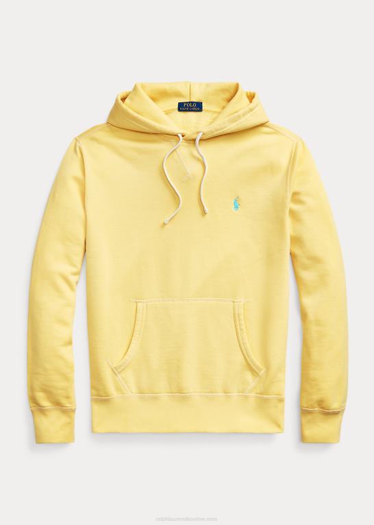 majs gul Mænd Ralph Lauren rl fleece hættetrøjen Z426B8574