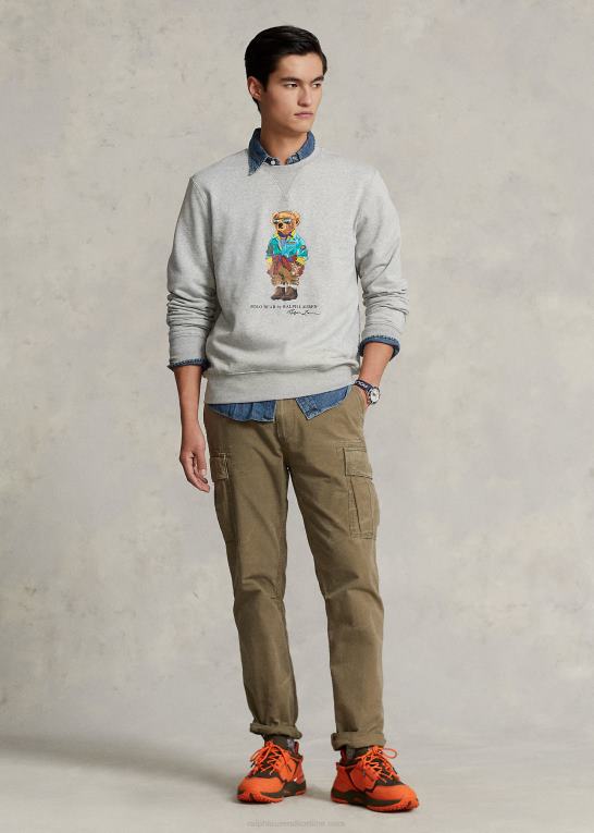 og over lyng Mænd Ralph Lauren polo bear fleece sweatshirt Z426B1062