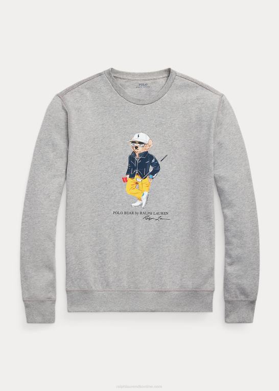 og over lyng Mænd Ralph Lauren polo bear performance fleece sweatshirt Z426B710