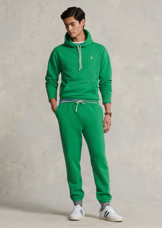 optisk grøn Mænd Ralph Lauren rl fleece hættetrøjen Z426B404