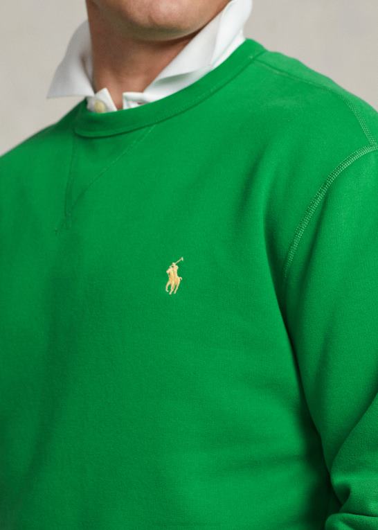 optisk grøn Mænd Ralph Lauren rl fleece sweatshirten Z426B1594