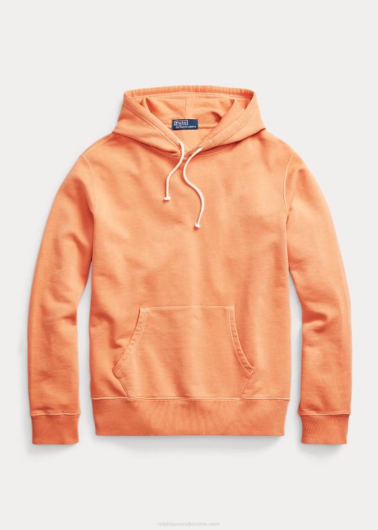 orange Mænd Ralph Lauren fleece hættetrøje Z426B8505