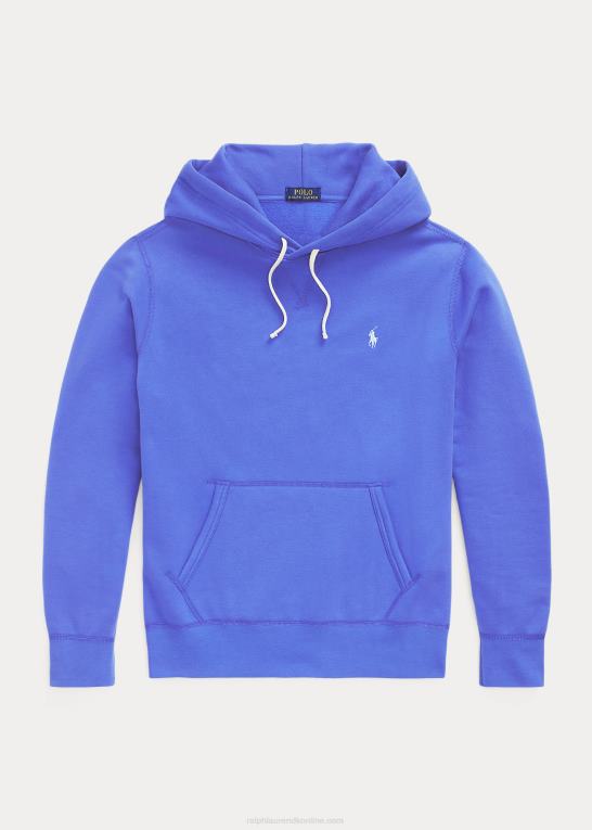 pigesten blå Mænd Ralph Lauren rl fleece hættetrøjen Z426B402