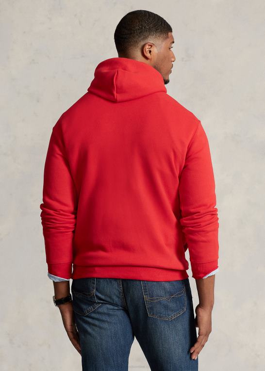 rl 2000 rød Mænd Ralph Lauren månenytår polobjørn hættetrøje Z426B1929