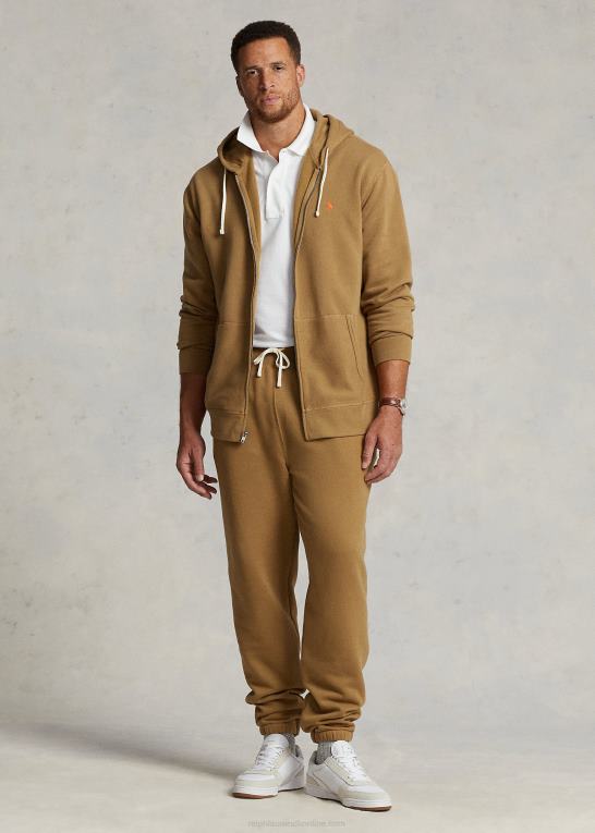sandsurfe Mænd Ralph Lauren rl fleece hættetrøjen med fuld lynlås Z426B1658