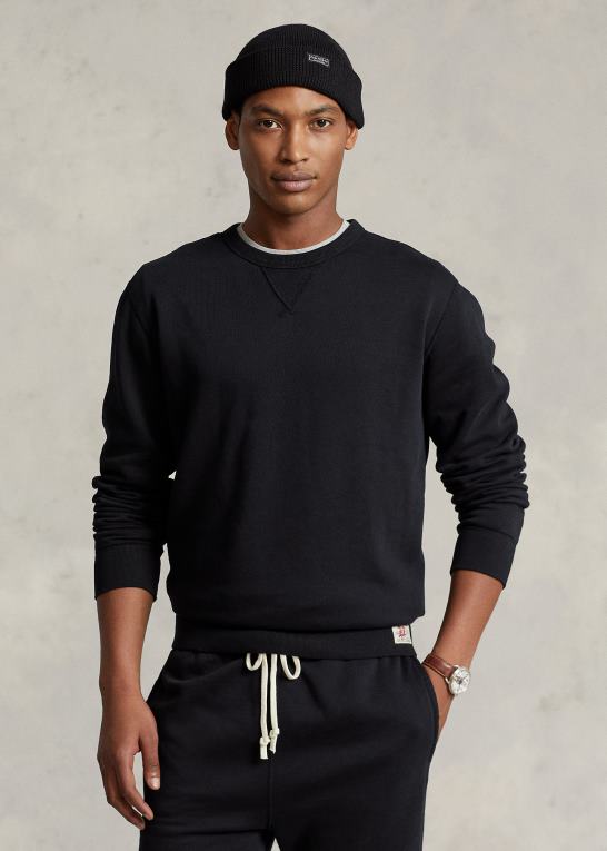 sort Mænd Ralph Lauren fleece sweatshirt Z426B8641